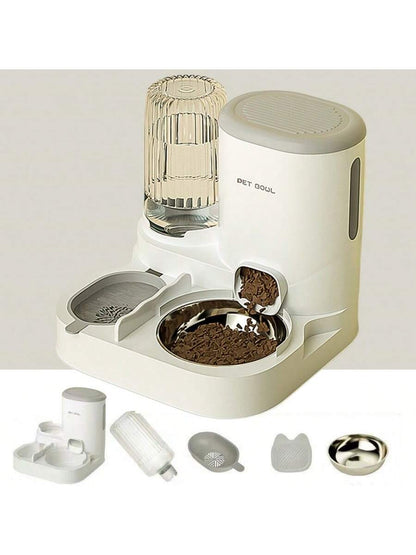 2-in-1 Automatic Cat Feeder