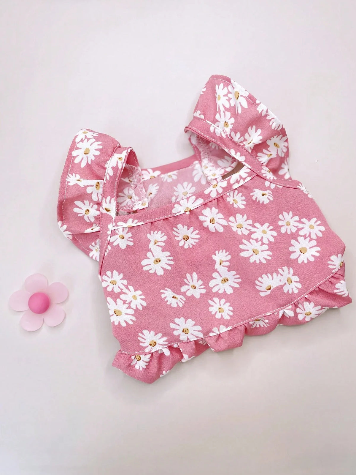 PETSIN Pink Floral Pet Dress