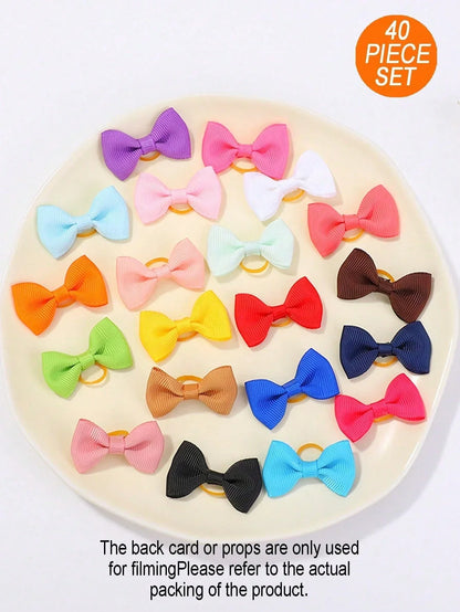 PETSIN Bow Shape Pet Hairbands