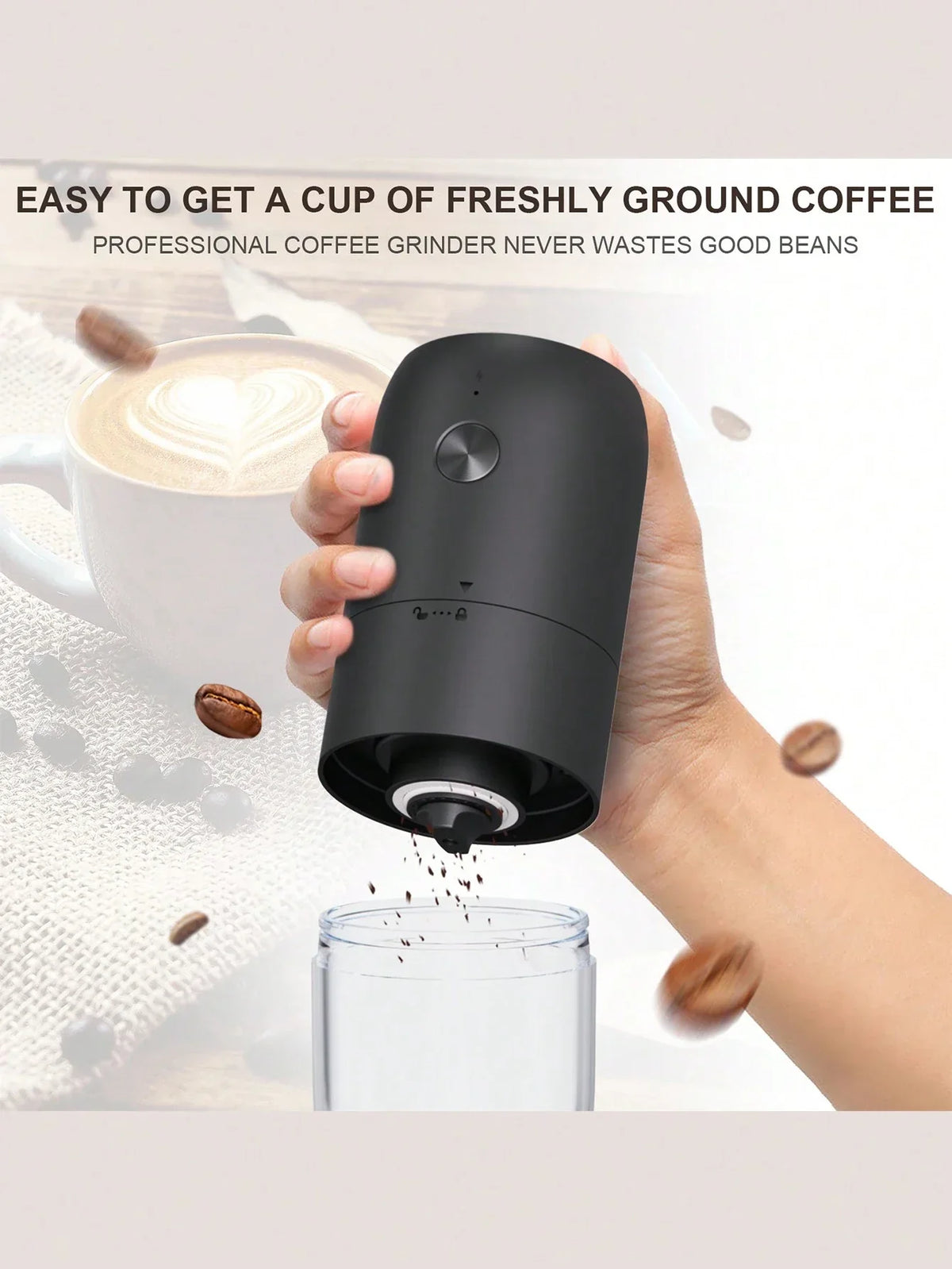 CLITON Electric Burr Coffee Grinder