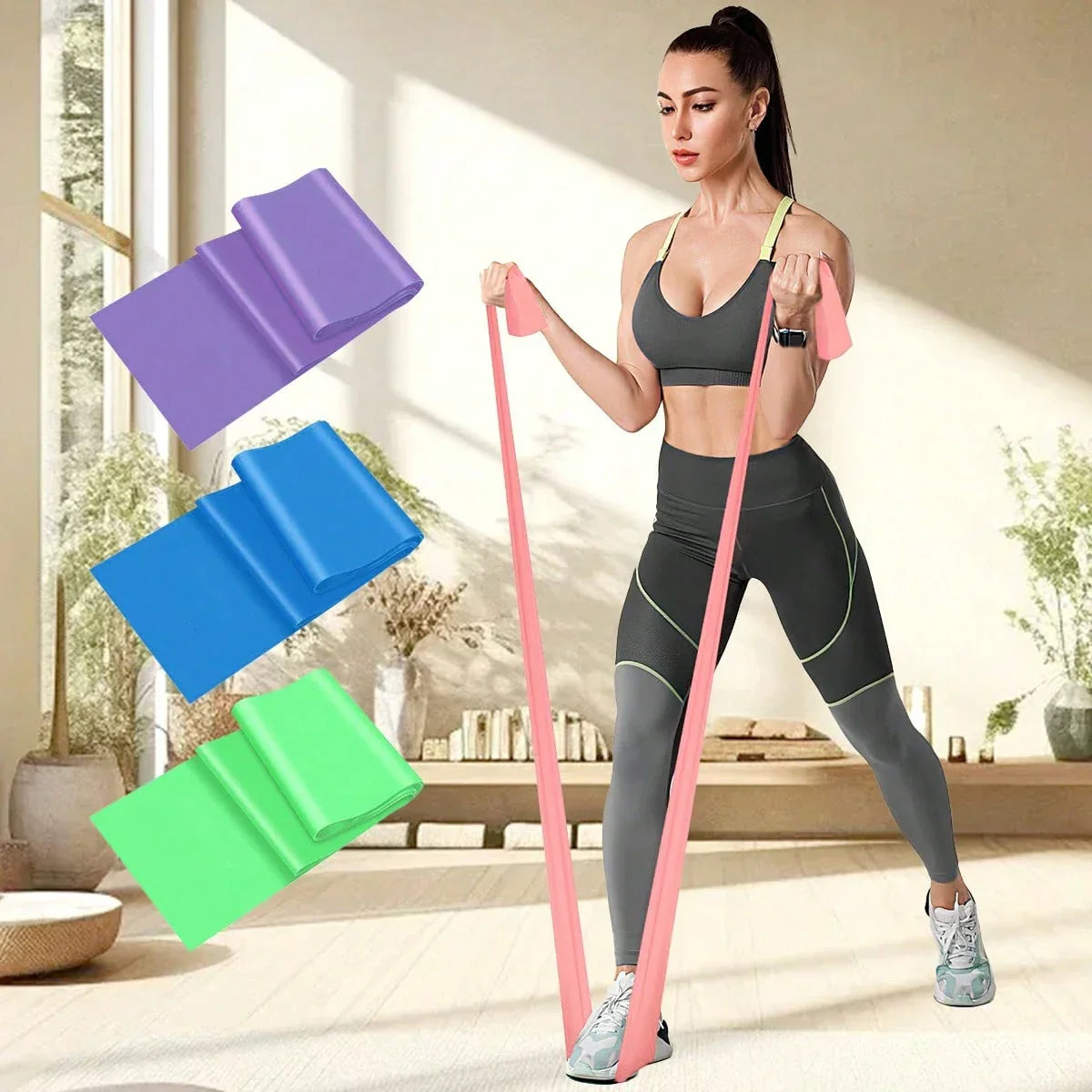 3pcs Strength Training Resistance Bands