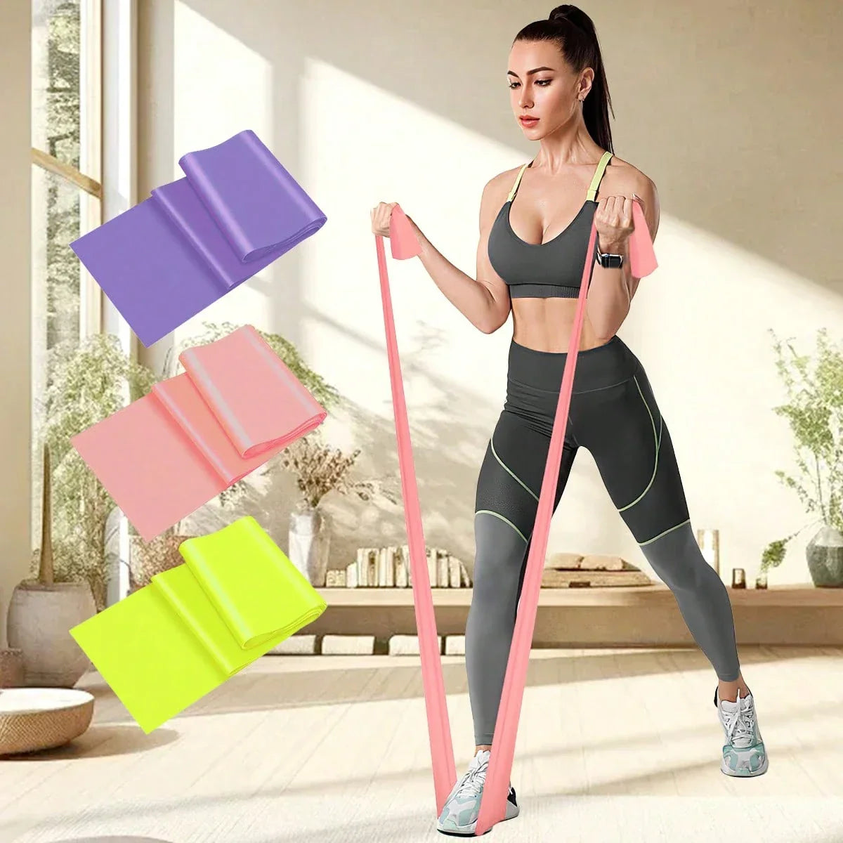 3pcs Strength Training Resistance Bands