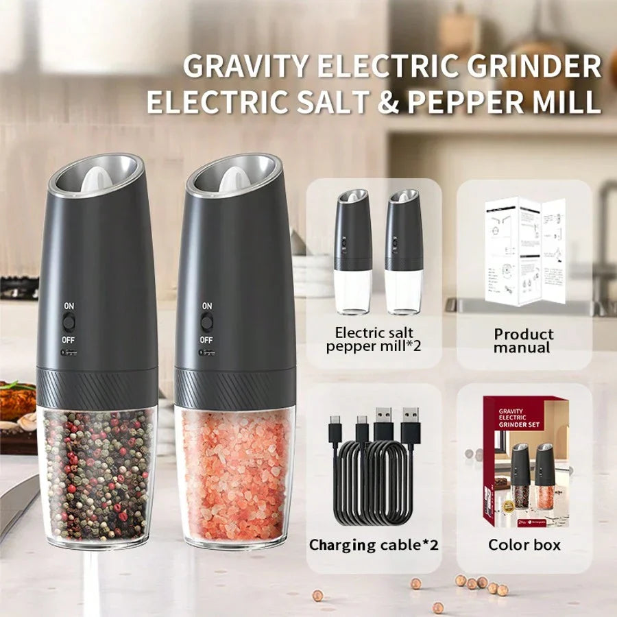 CLITON Electric Salt Pepper Grinder