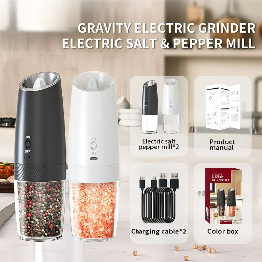 CLITON Electric Salt Pepper Grinder