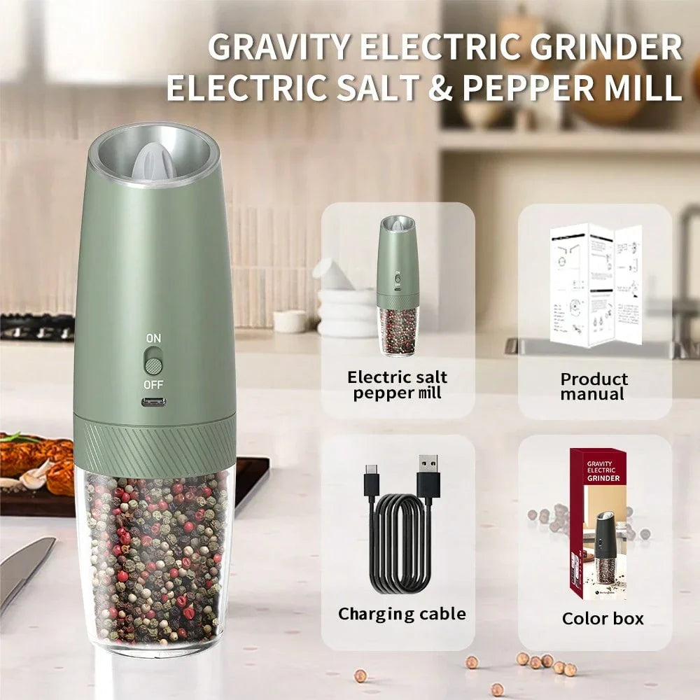 CLITON Electric Salt Pepper Grinder