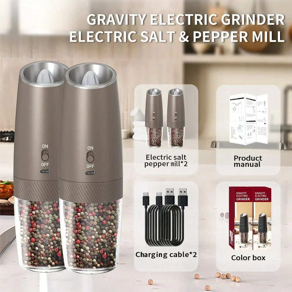 CLITON Electric Salt Pepper Grinder