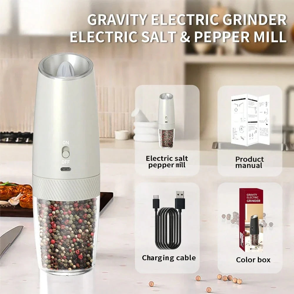 CLITON Electric Salt Pepper Grinder