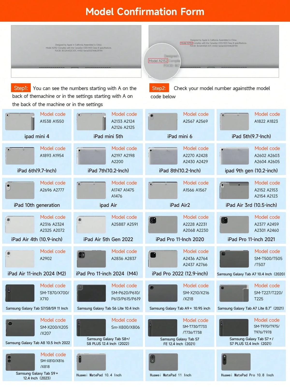 Custom Image Text iPad Case
