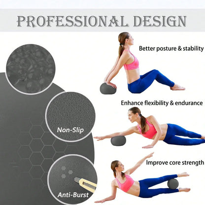 Purple Mini Yoga Pilates Exercise Ball