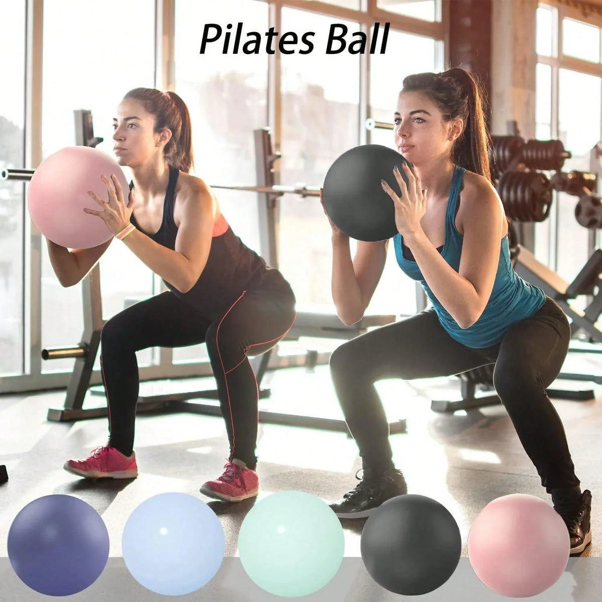 Purple Mini Yoga Pilates Exercise Ball
