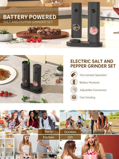 CLITON Electric Salt Pepper Grinder