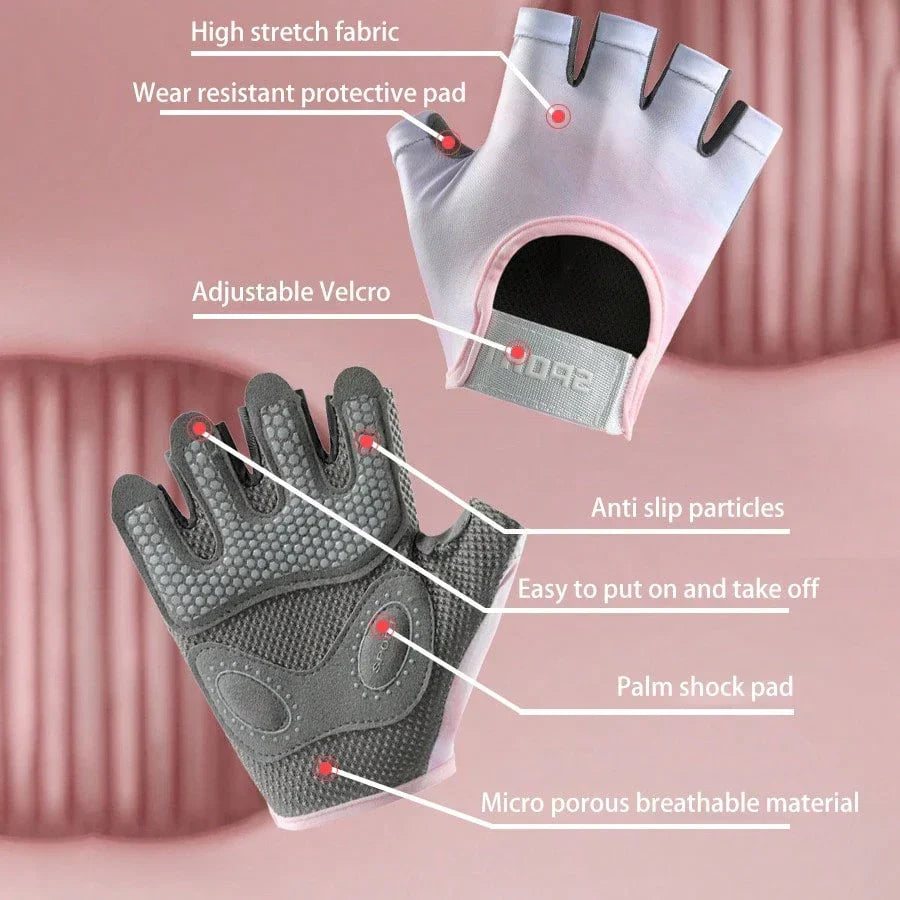 Women’s Quick-Dry Fingerless Gloves