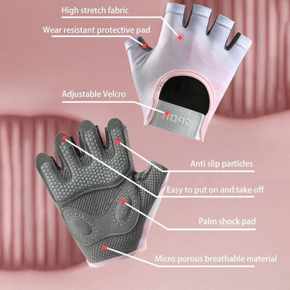 Women’s Quick-Dry Fingerless Gloves
