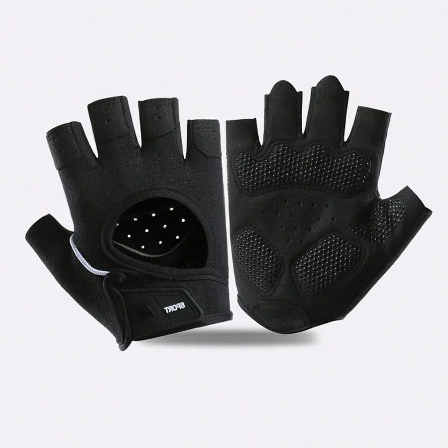 Unisex Fingerless Fitness Gloves Pair