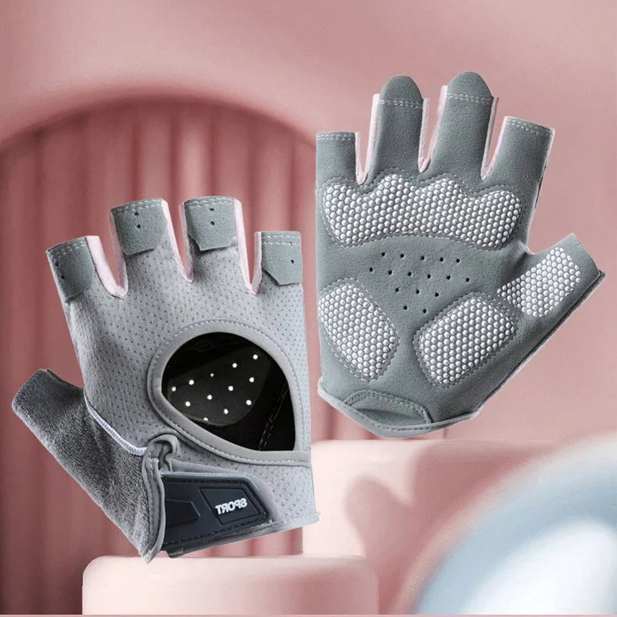 Unisex Fingerless Fitness Gloves Pair
