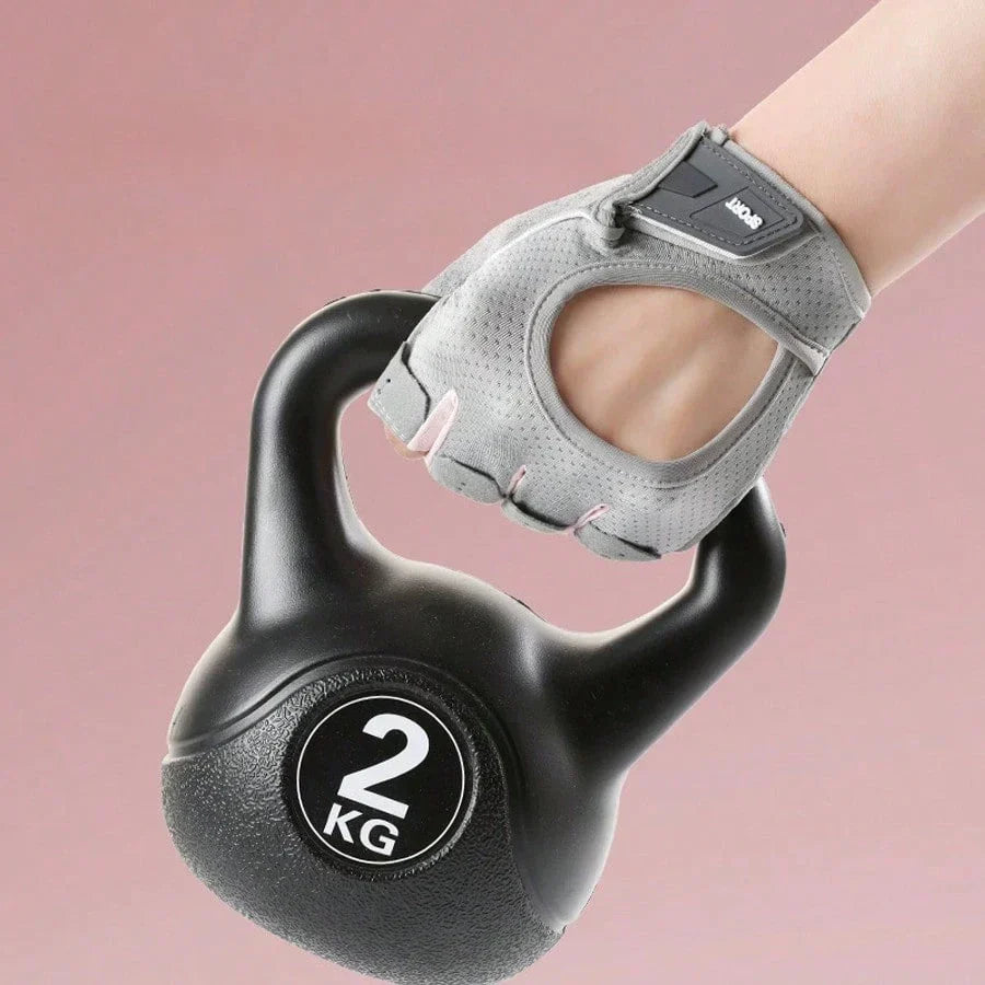 Unisex Fingerless Fitness Gloves Pair