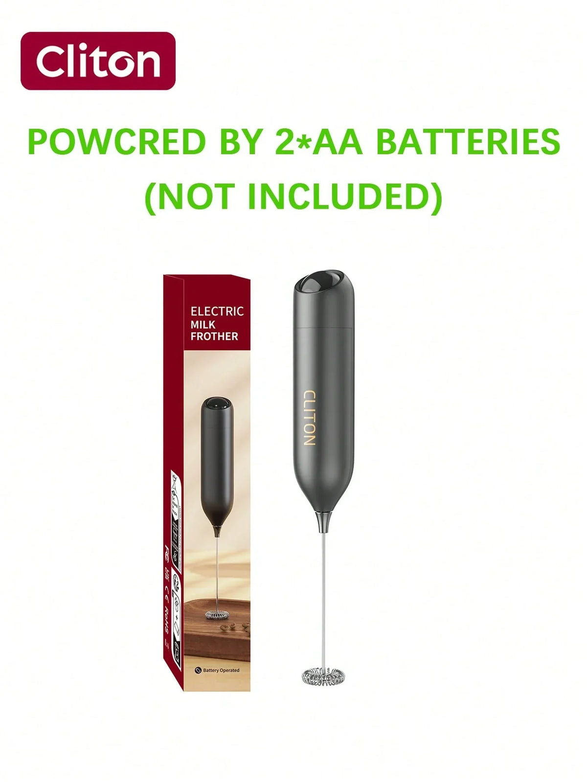CLITON Handheld Milk Frother