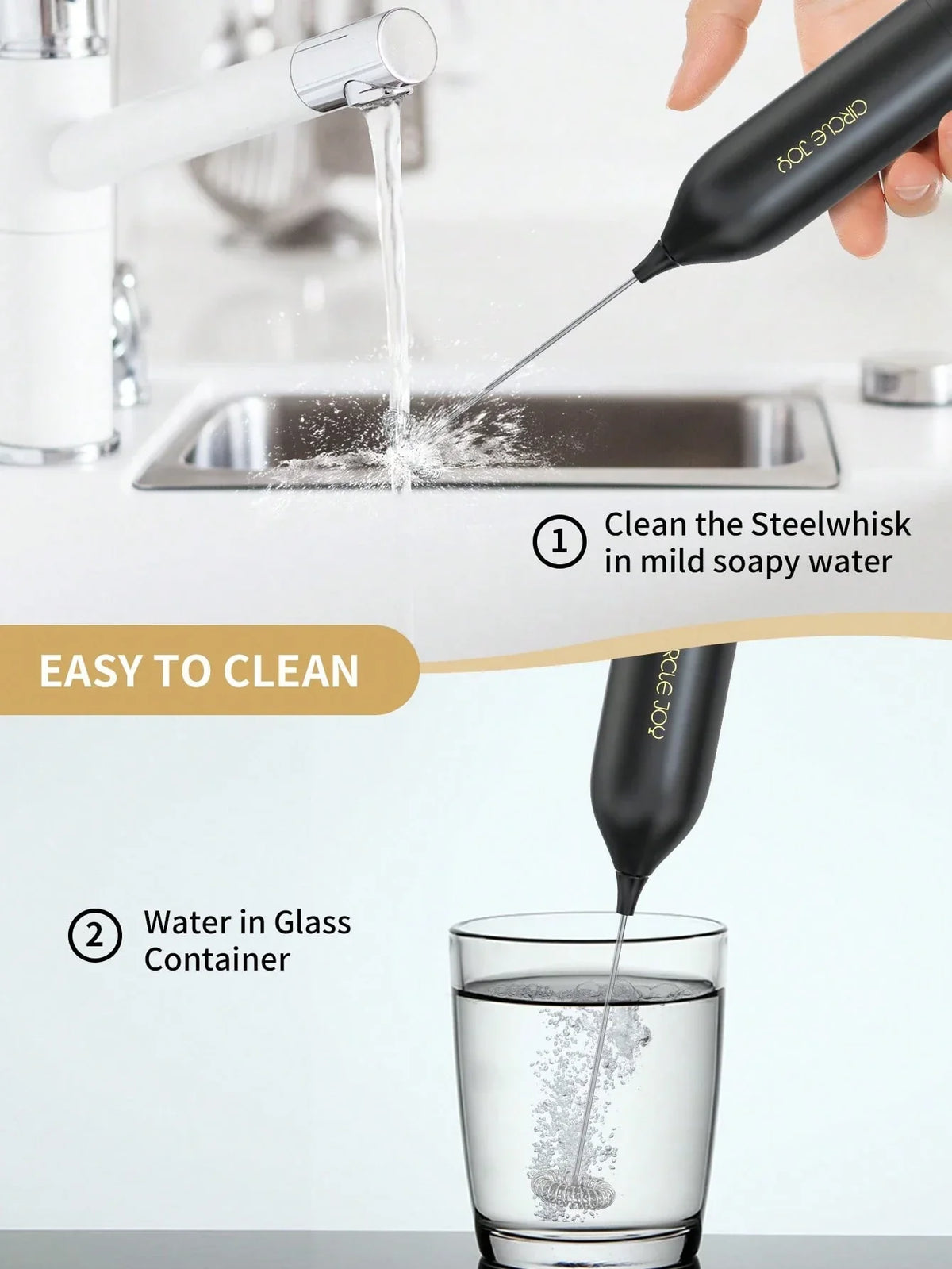 CLITON Handheld Milk Frother
