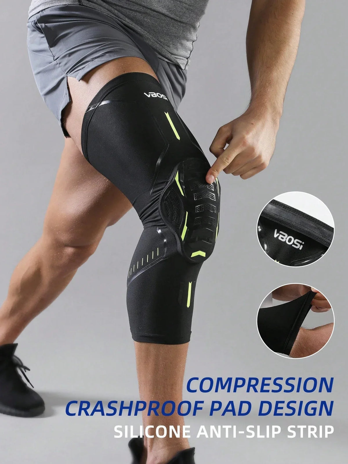 VBOSI Honeycomb Padded Knee Support