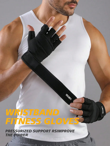 VBOSI Anti-Slip Half Finger Gloves