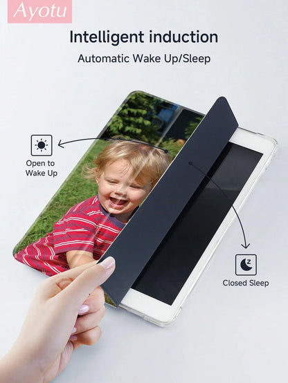 Custom Image Text iPad Case