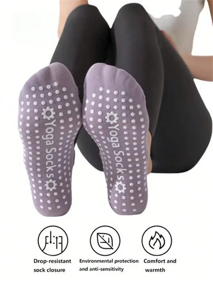Non-Slip Pilates Yoga Socks Pair