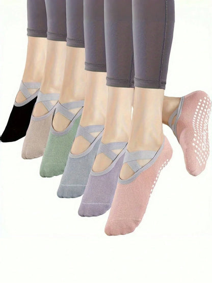 Non-Slip Pilates Yoga Socks Pair