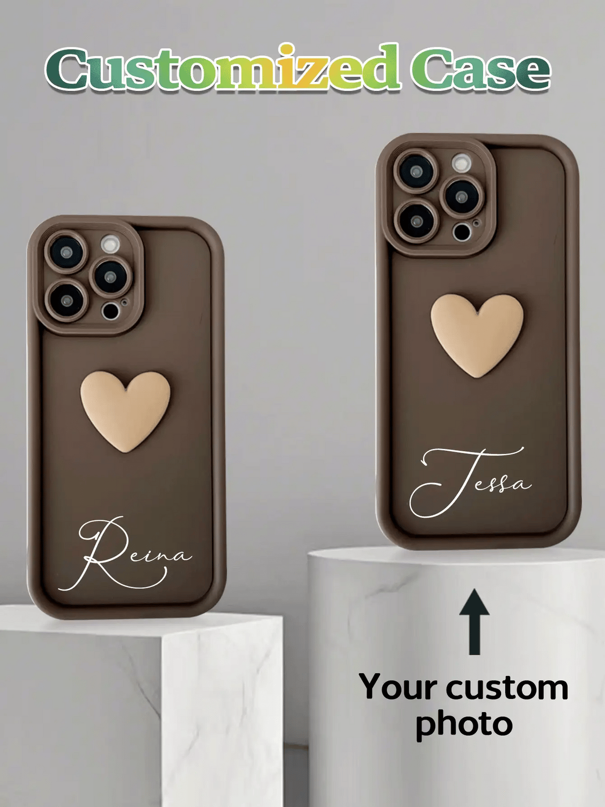 Custom Stepwise Full-Coverage Phone Case