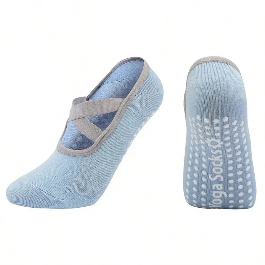 Non-Slip Pilates Yoga Socks Pair