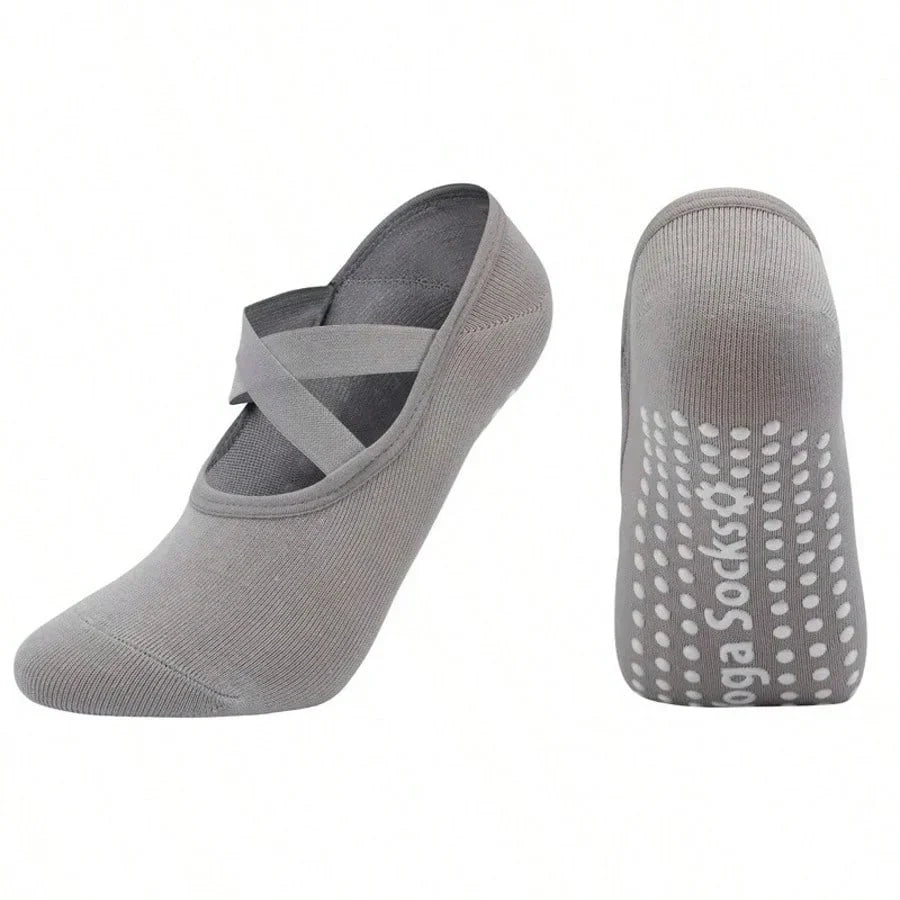 Non-Slip Pilates Yoga Socks Pair