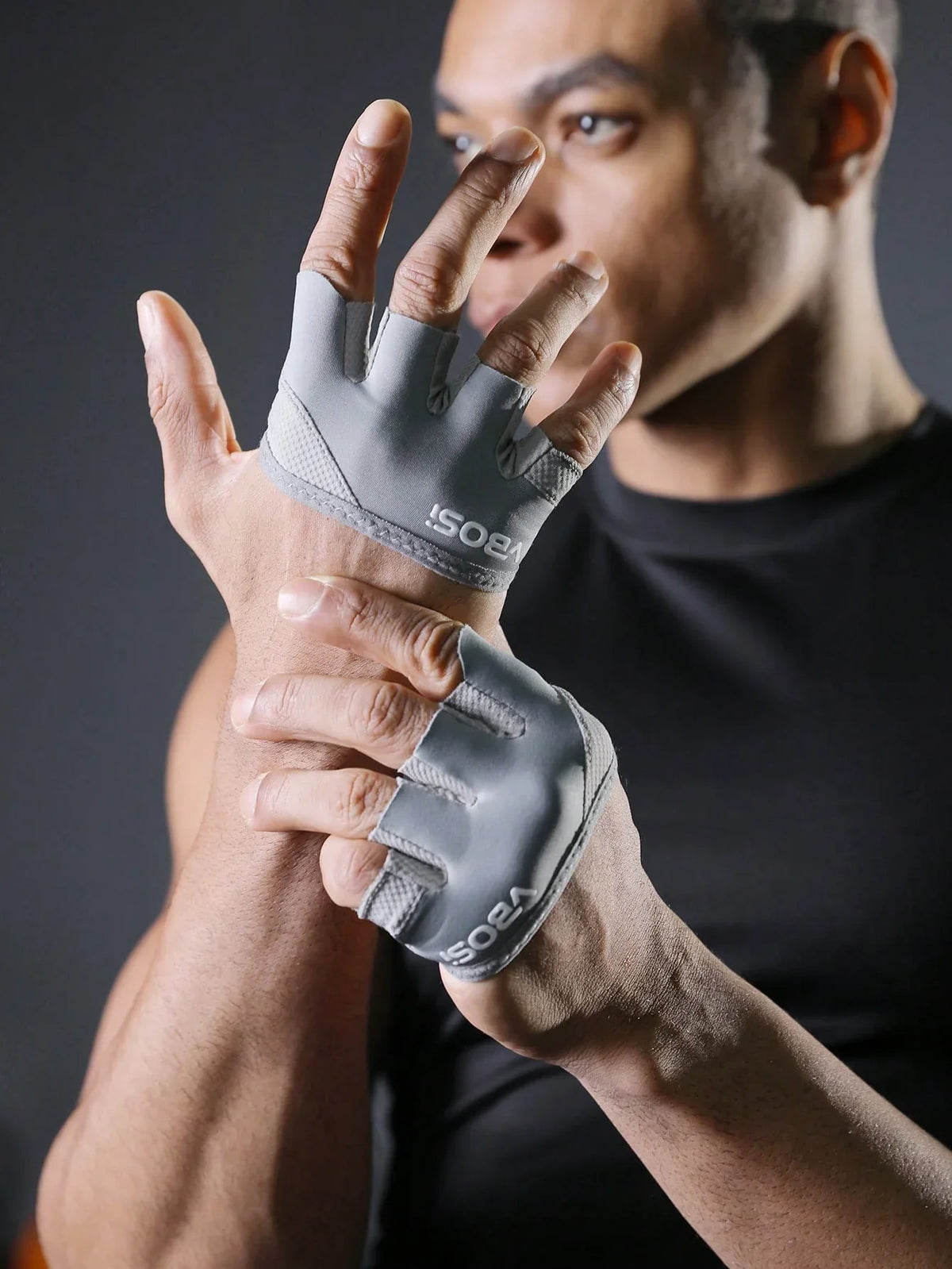 VBOSI Unisex Four-Finger Workout Gloves