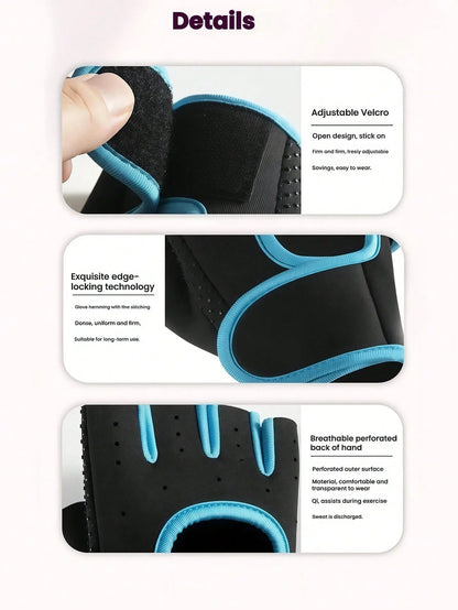 Unisex Breathable Fitness Workout Gloves