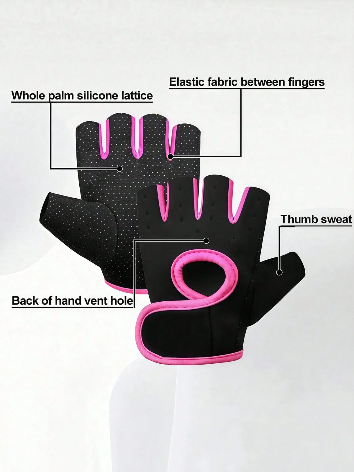 Unisex Breathable Fitness Workout Gloves