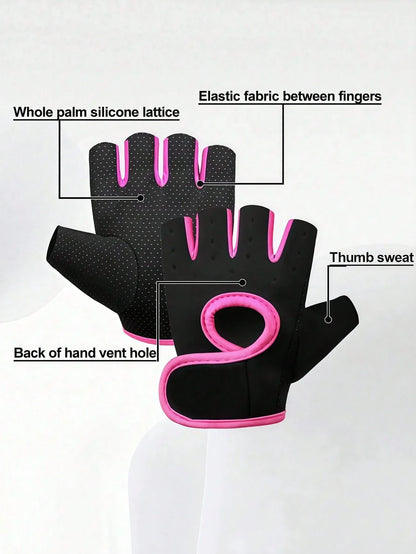 Unisex Breathable Fitness Workout Gloves
