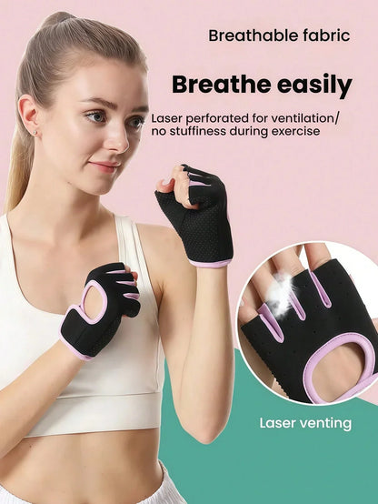 Unisex Breathable Fitness Workout Gloves
