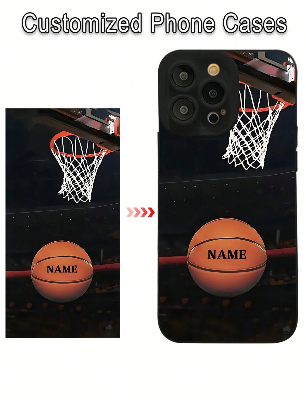 Custom Basketball Signature Phone Case