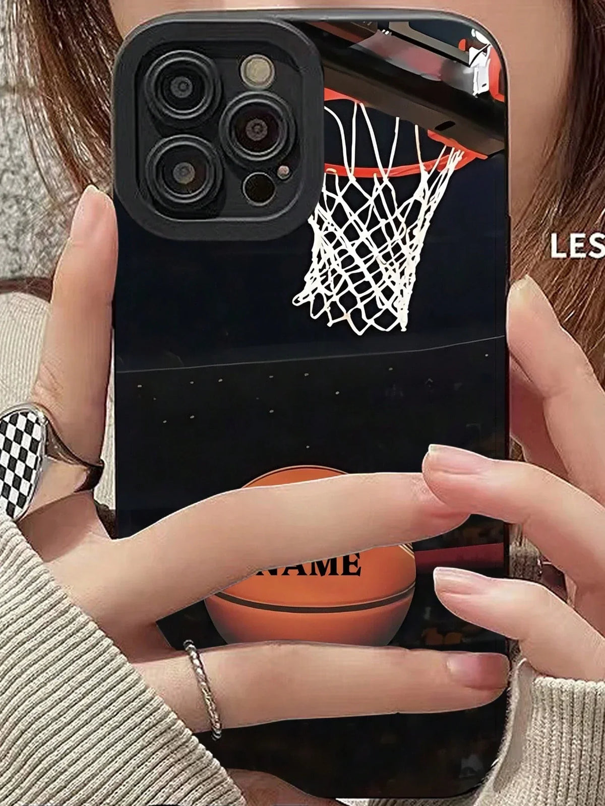 Custom Basketball Signature Phone Case