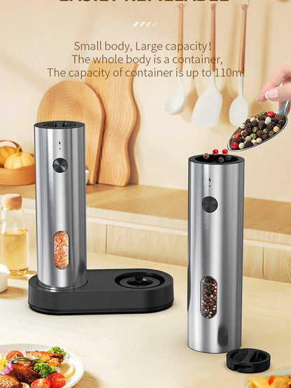CLITON Rechargeable Spice Grinder Set