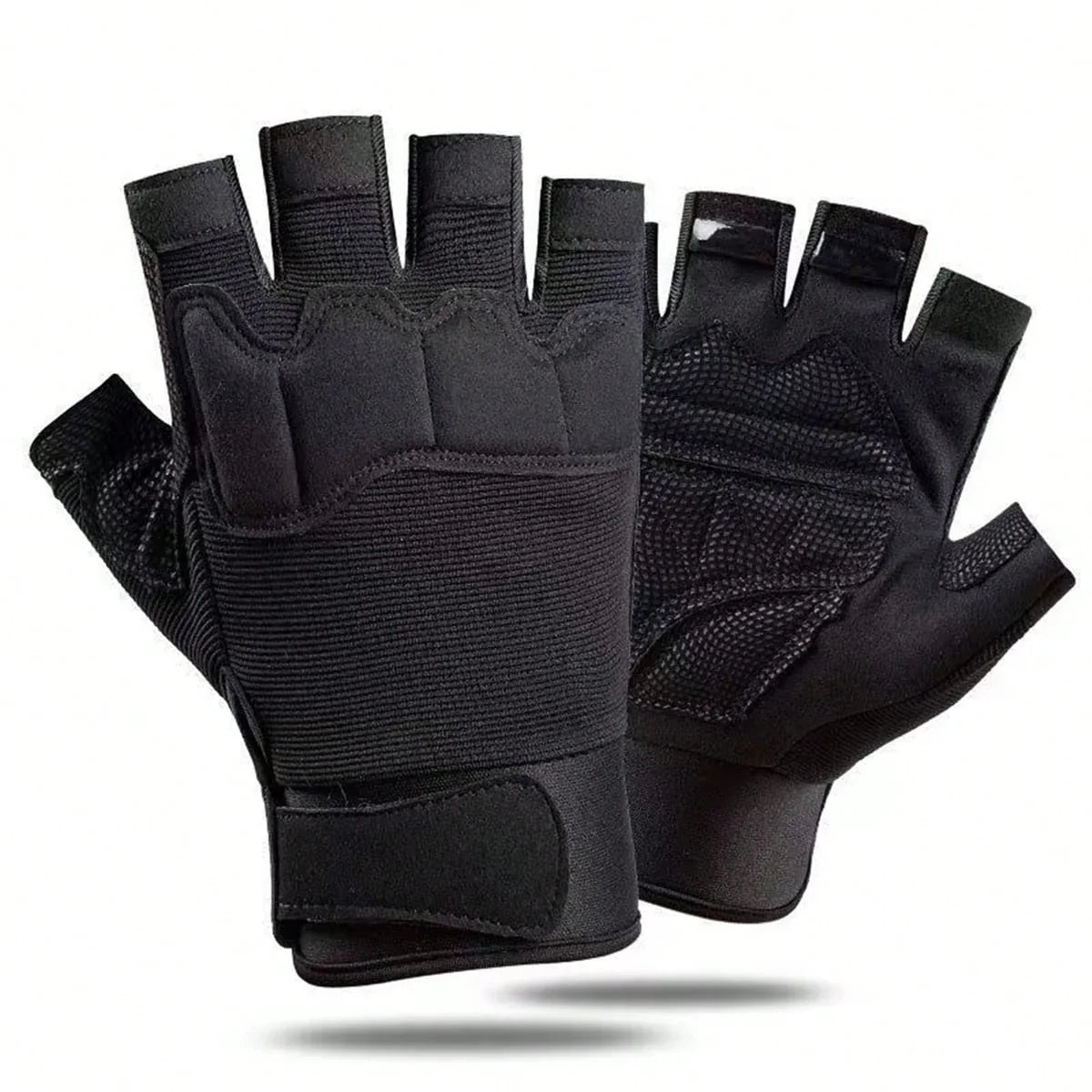 Sports Camo Half-Finger Gloves