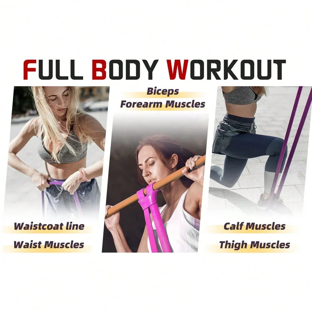 Fitness Resistance Bands Set