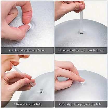 25cm Mini Inflatable Yoga Ball