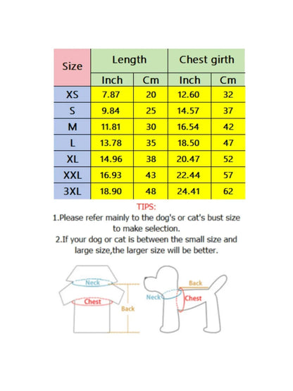 PETSIN Embroidered Polo Pet Shirt