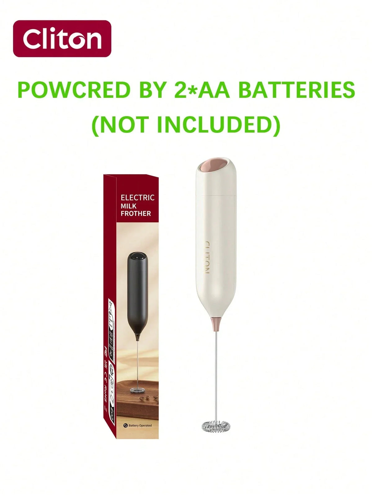 CLITON Handheld Milk Frother