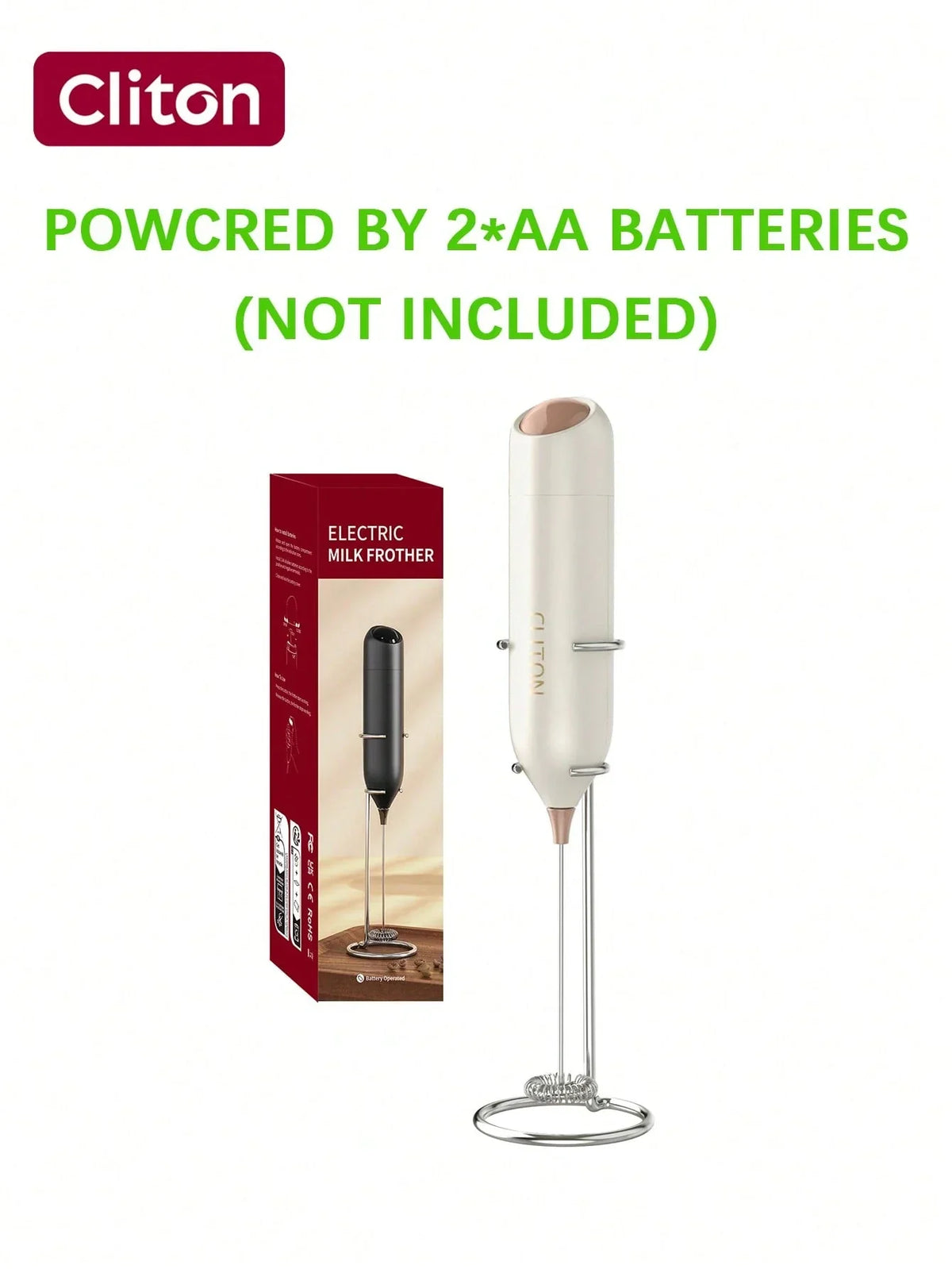 CLITON Handheld Milk Frother
