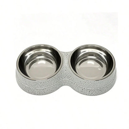 Stainless Steel Double Pet Bowls