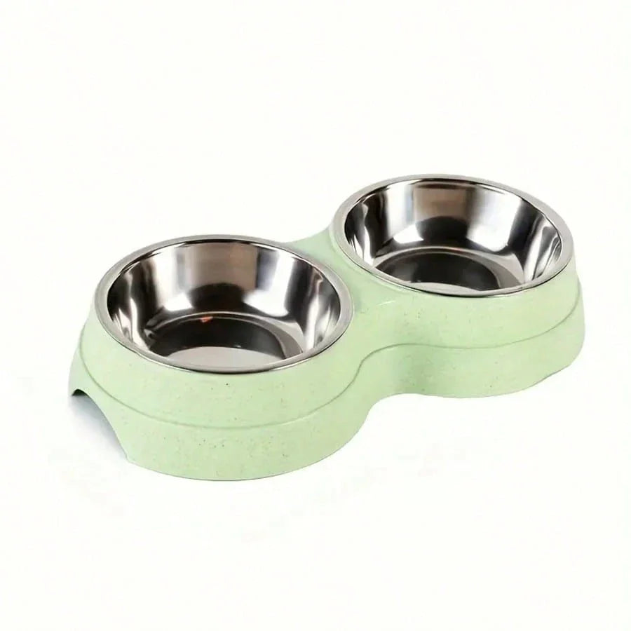 Stainless Steel Double Pet Bowls