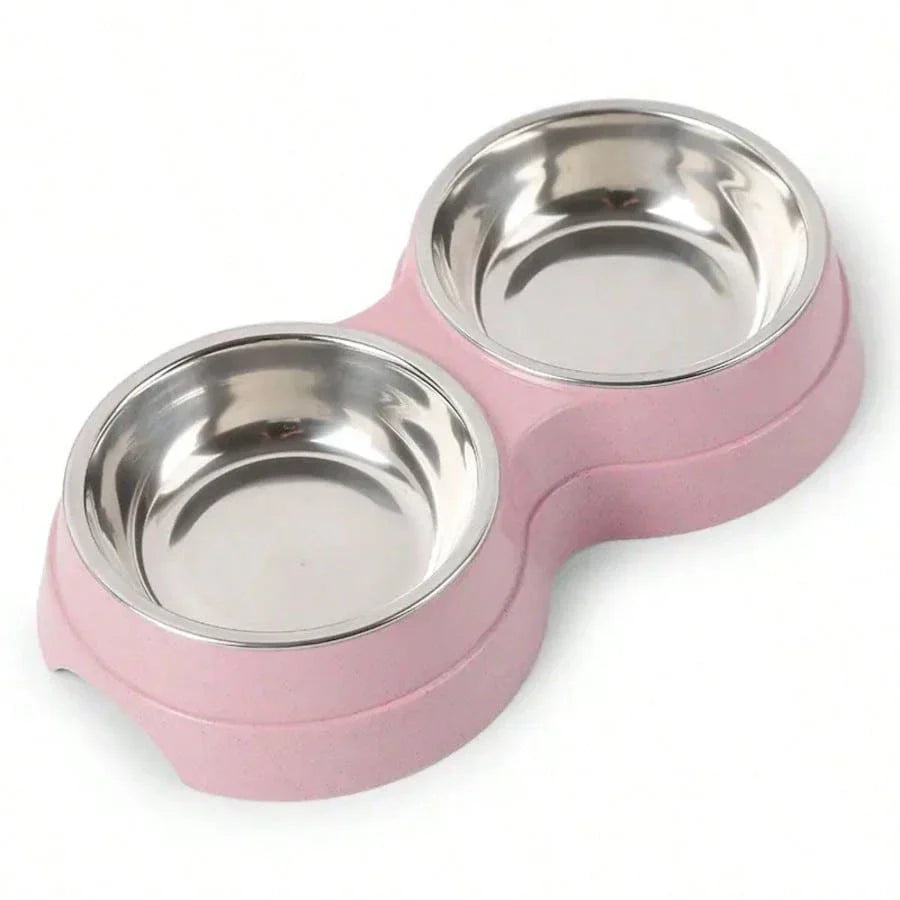 Stainless Steel Double Pet Bowls