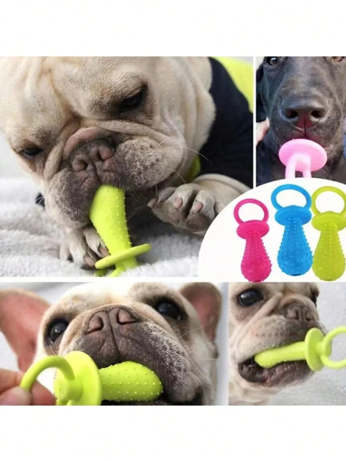 PETSIN Plush Dog Chew Toys