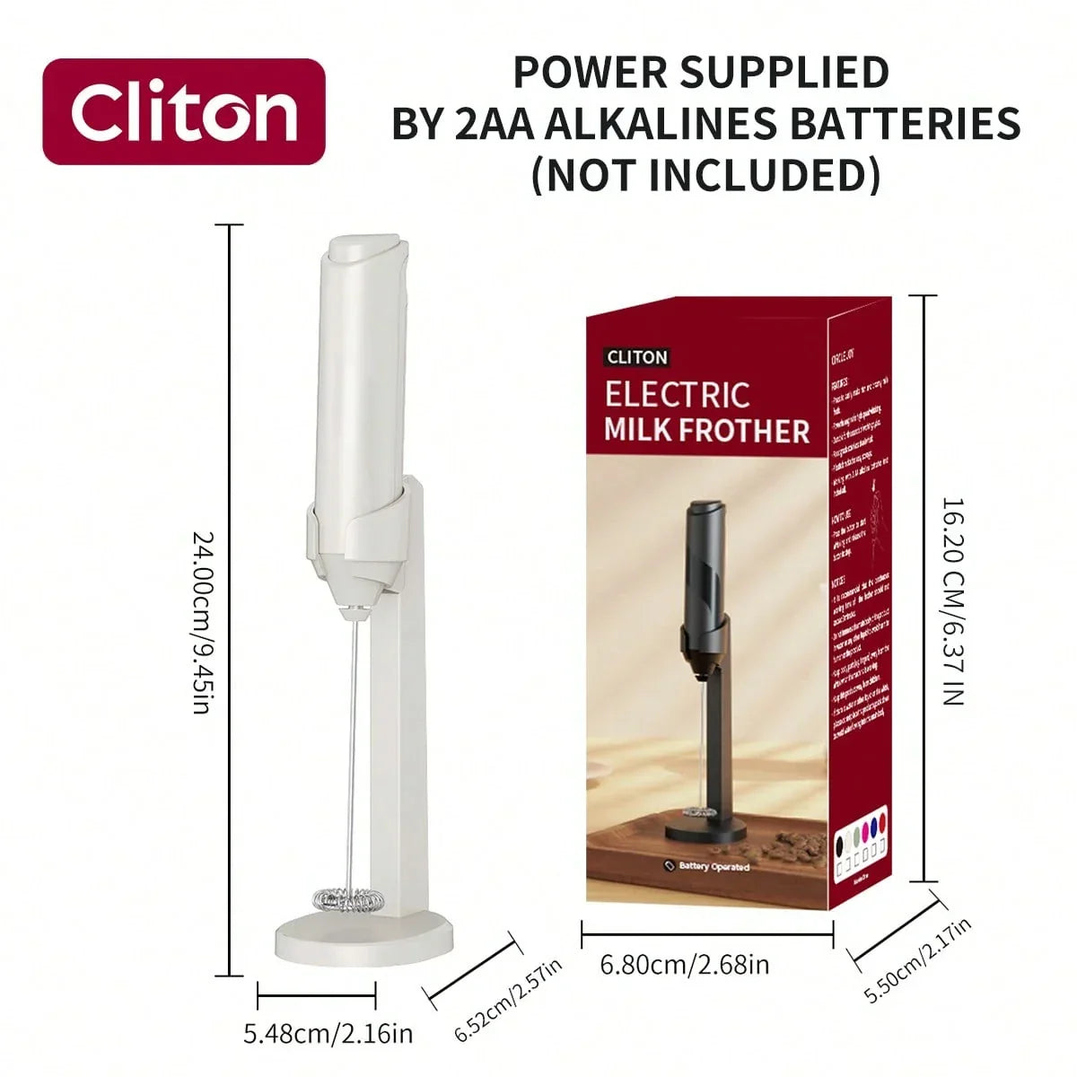CLITON Electric Milk Frother