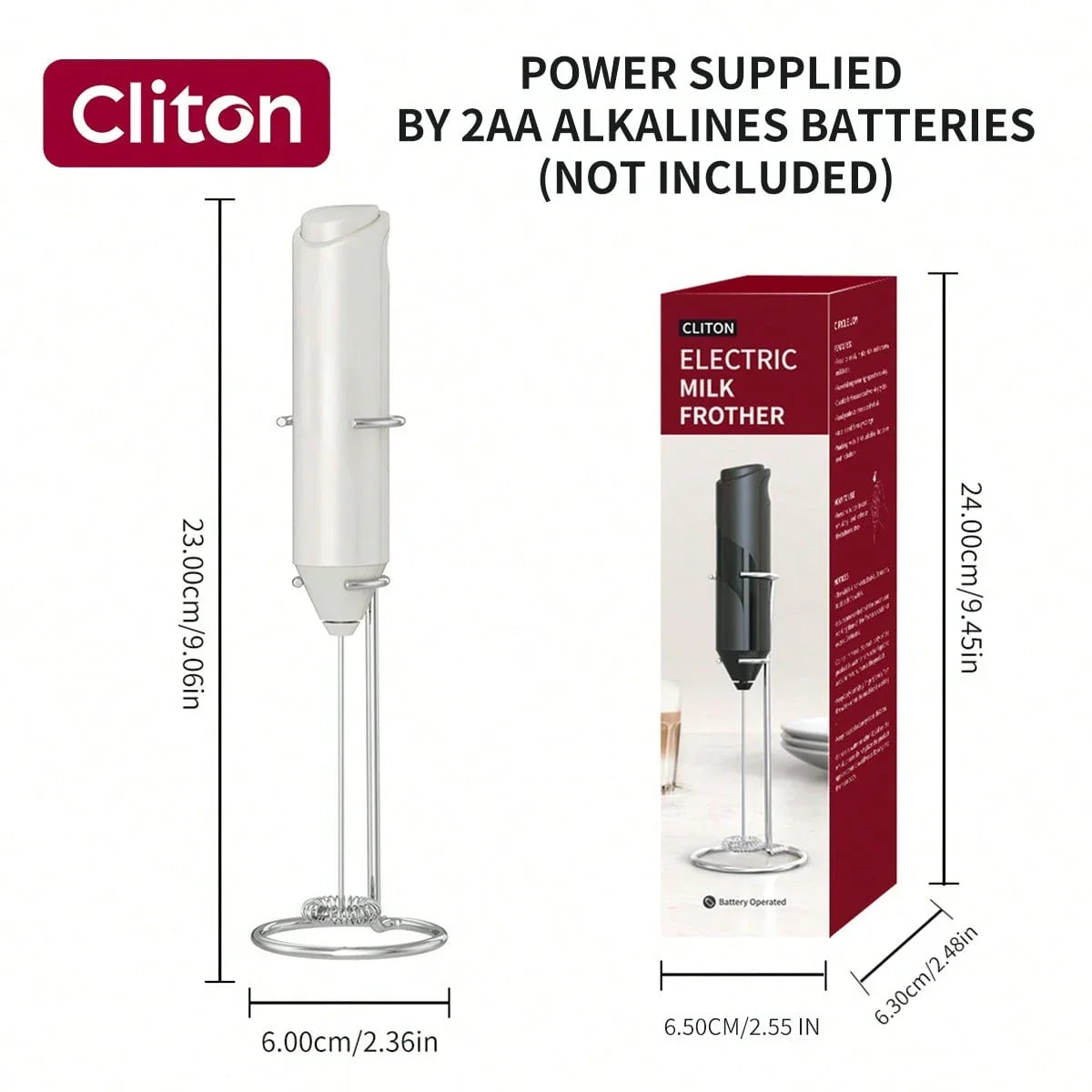 CLITON Electric Milk Frother
